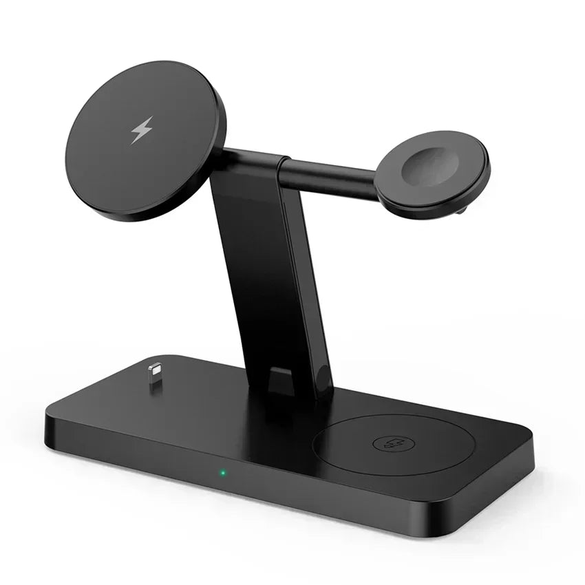 4in1 Magnetic Wireless Charger Stand Fast Charging Dock Station for |iPhone/Apple products|