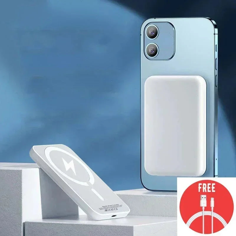 MagSecure Magnetic Wireless Power Bank for iPhone 12 13 14 15 Pro Max
