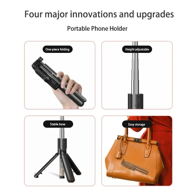i360 Bluetooth Wireless Selfie Stick Mini Tripod Extendable