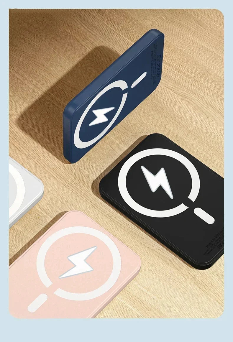 MagSecure Magnetic Wireless Power Bank for iPhone 12 13 14 15 Pro Max