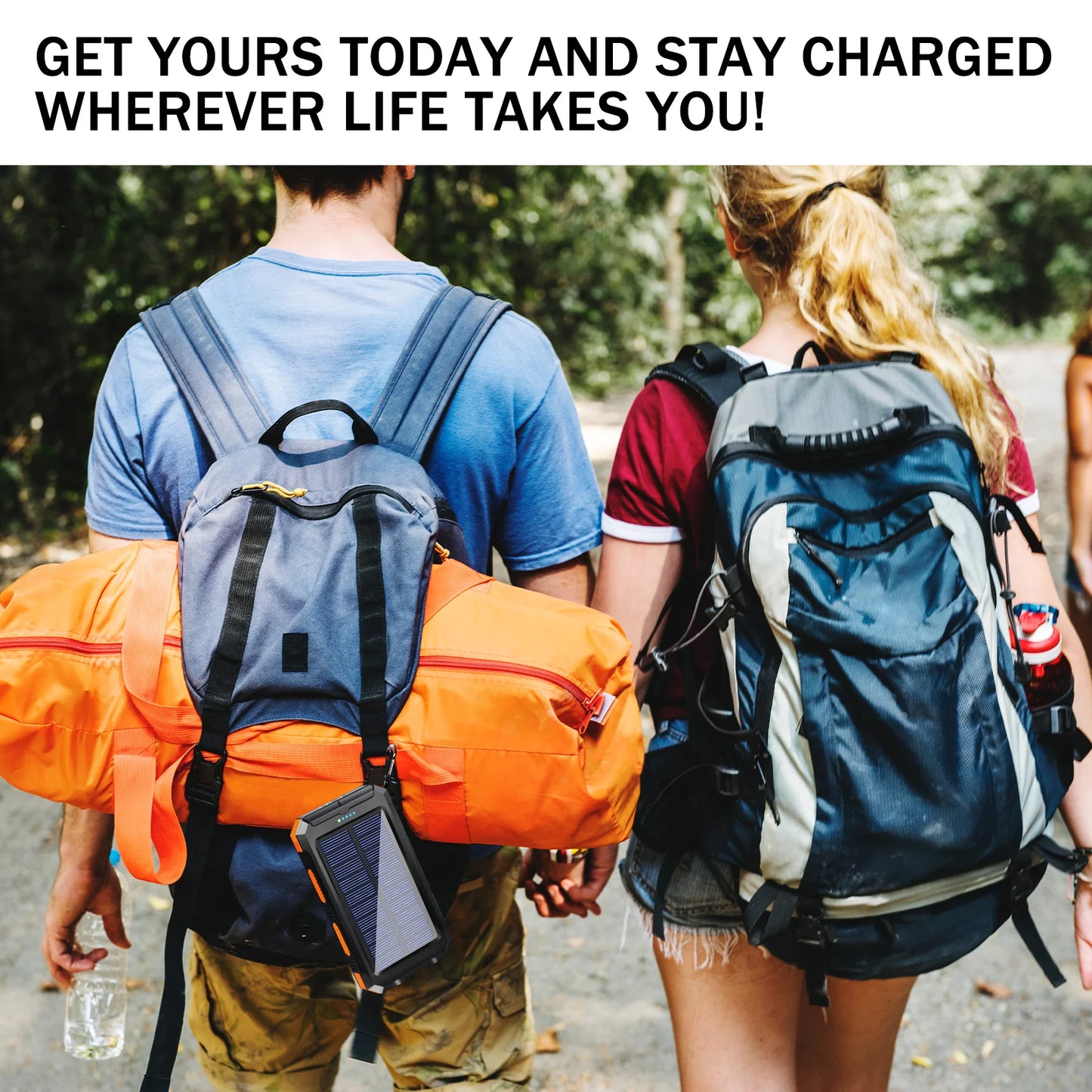 OGERY Solar Charger for Cell Phone Portable Solar Power Bank