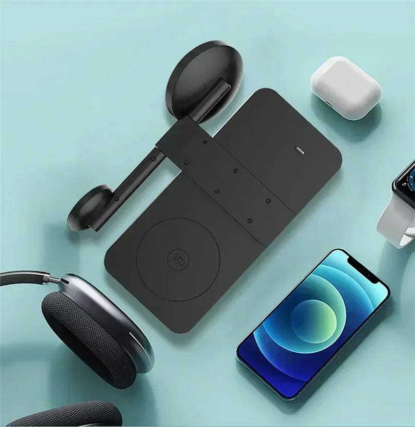 4in1 Magnetic Wireless Charger Stand Fast Charging Dock Station for |iPhone/Apple products|
