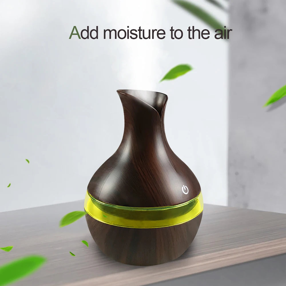 Diffuser For Home Compact Touch Humidifier with 2 Oils