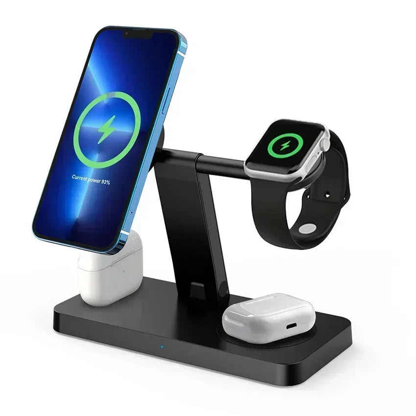 4in1 Magnetic Wireless Charger Stand Fast Charging Dock Station for |iPhone/Apple products|