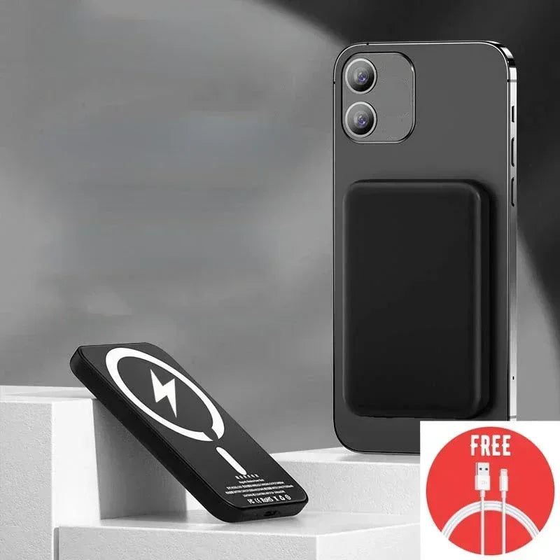 MagSecure Magnetic Wireless Power Bank for iPhone 12 13 14 15 Pro Max