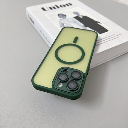 MatteLuxx  Matte Translucent Armor Shockproof Case For iPhone