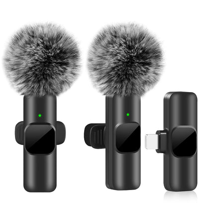 CrystalSound Wireless Lavalier Microphone Mini Mic