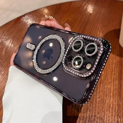 SafeCase  Glitter Diamond Transparent Case For iPhone