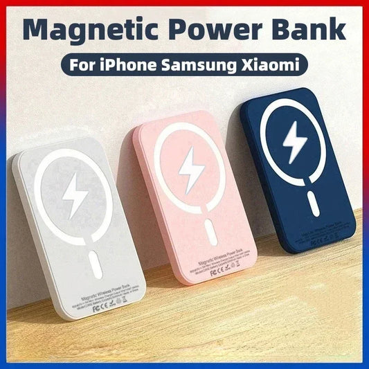 MagSecure Magnetic Wireless Power Bank for iPhone 12 13 14 15 Pro Max