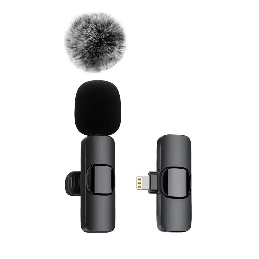CrystalSound Wireless Lavalier Microphone Mini Mic