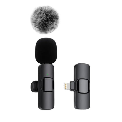 CrystalSound Wireless Lavalier Microphone Mini Mic