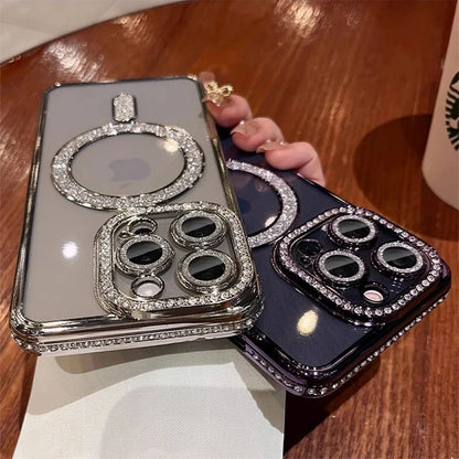 SafeCase  Glitter Diamond Transparent Case For iPhone