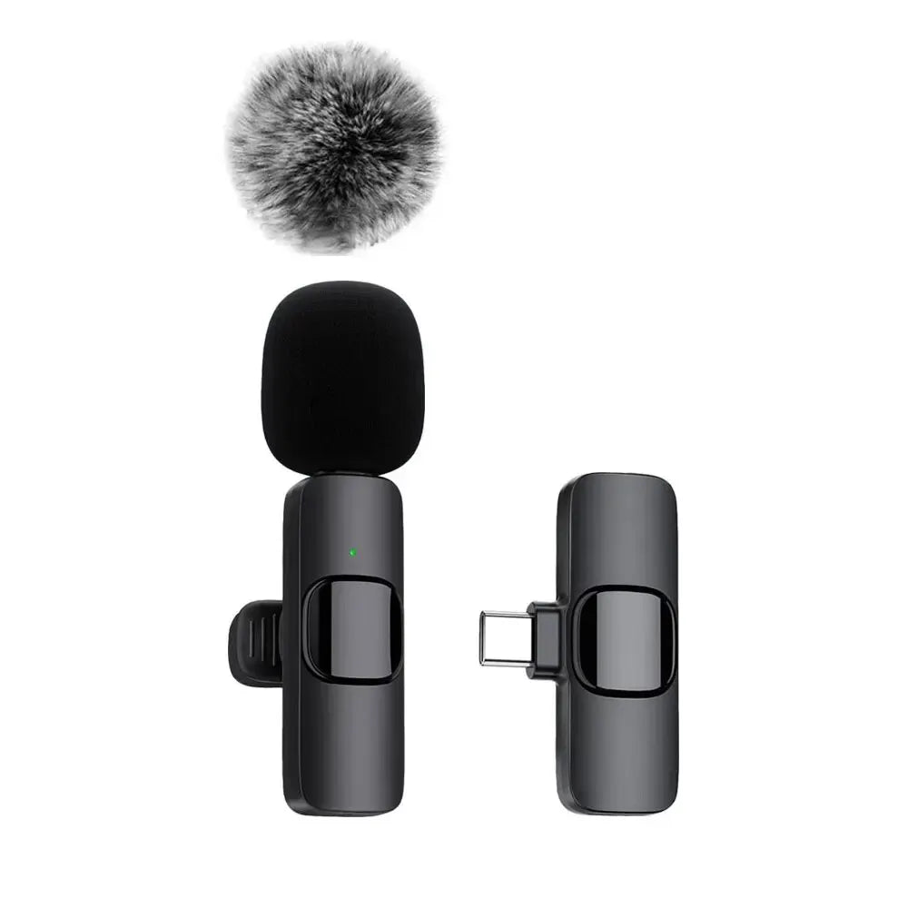 CrystalSound Wireless Lavalier Microphone Mini Mic