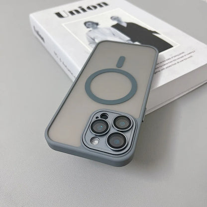 MatteLuxx  Matte Translucent Armor Shockproof Case For iPhone