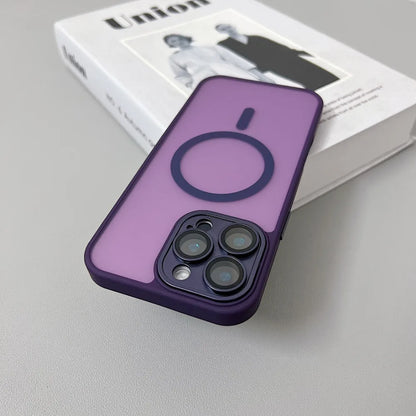 MatteLuxx  Matte Translucent Armor Shockproof Case For iPhone