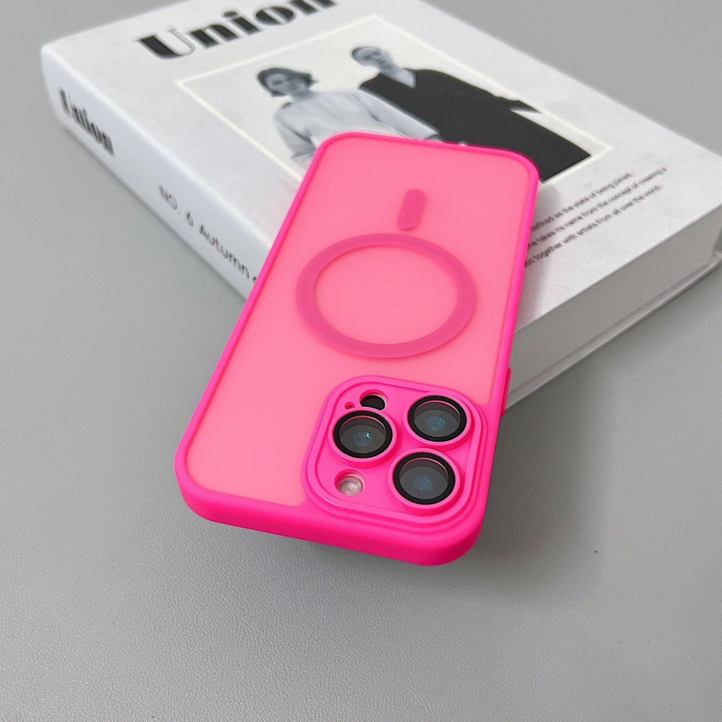 MatteLuxx  Matte Translucent Armor Shockproof Case For iPhone