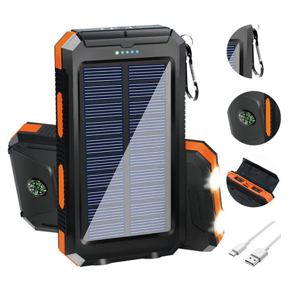OGERY Solar Charger for Cell Phone Portable Solar Power Bank