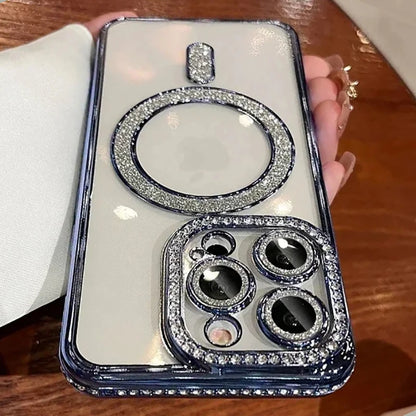 SafeCase  Glitter Diamond Transparent Case For iPhone