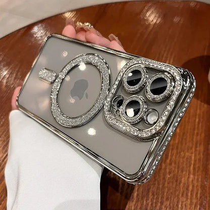 SafeCase  Glitter Diamond Transparent Case For iPhone