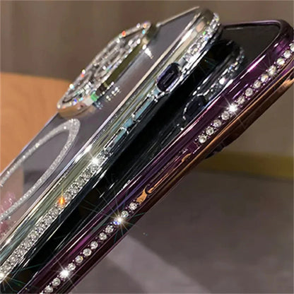 SafeCase  Glitter Diamond Transparent Case For iPhone