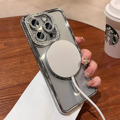 SafeCase  Glitter Diamond Transparent Case For iPhone