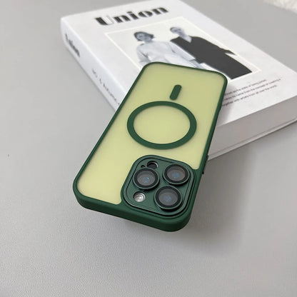MatteLuxx  Matte Translucent Armor Shockproof Case For iPhone