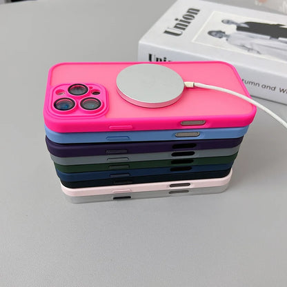 MatteLuxx  Matte Translucent Armor Shockproof Case For iPhone