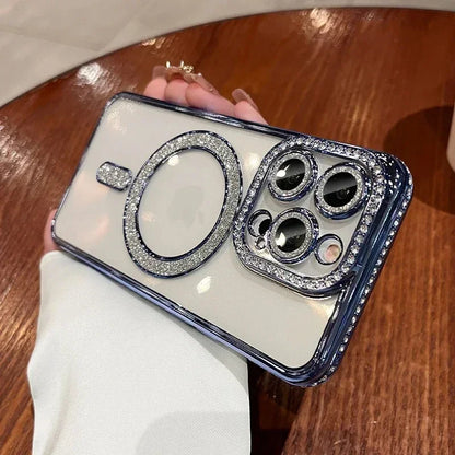 SafeCase  Glitter Diamond Transparent Case For iPhone