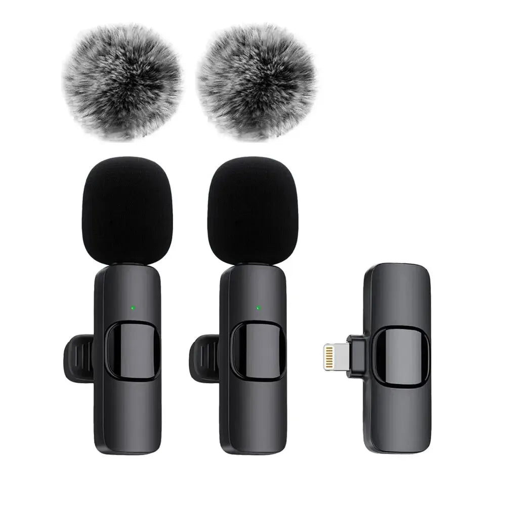 CrystalSound Wireless Lavalier Microphone Mini Mic