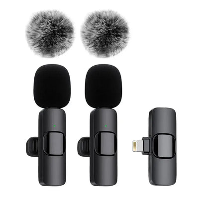 CrystalSound Wireless Lavalier Microphone Mini Mic