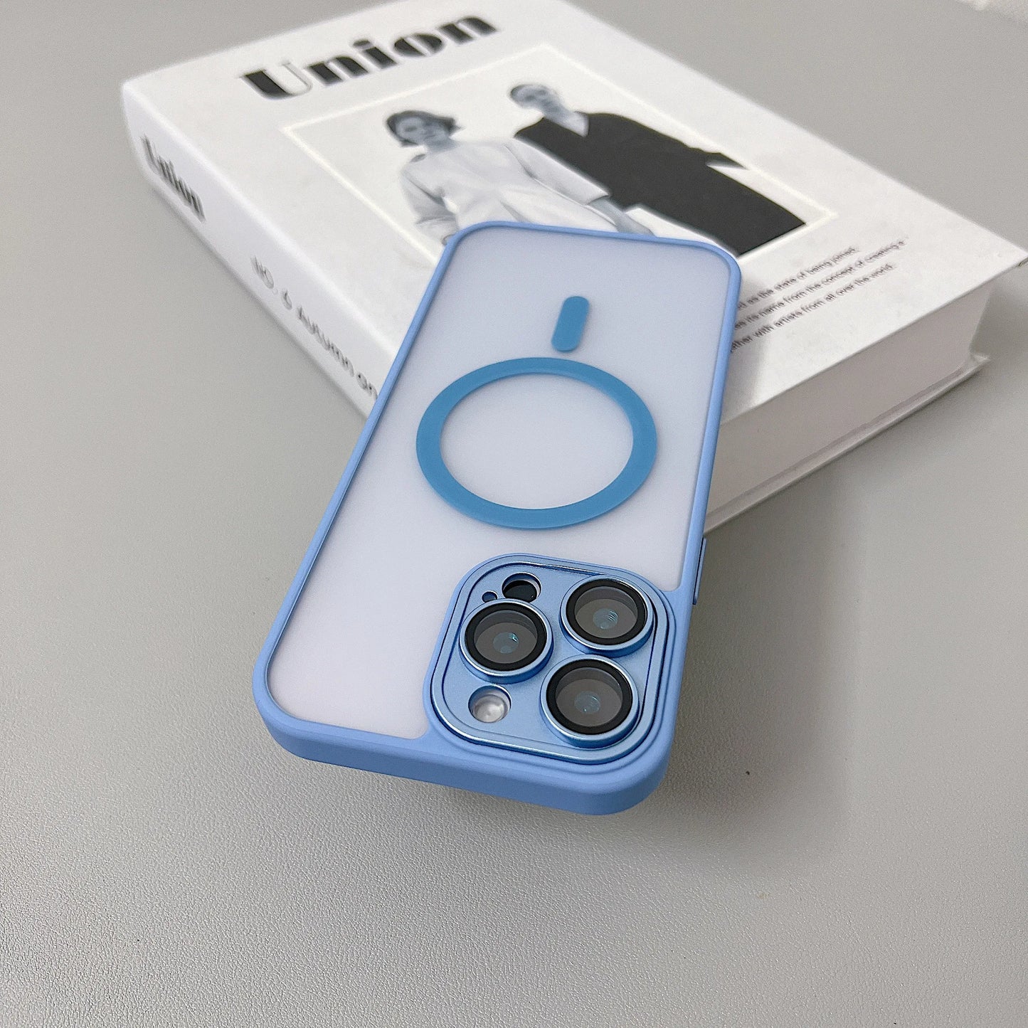 MatteLuxx  Matte Translucent Armor Shockproof Case For iPhone
