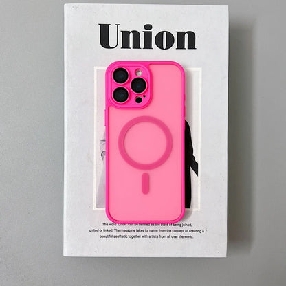 MatteLuxx  Matte Translucent Armor Shockproof Case For iPhone